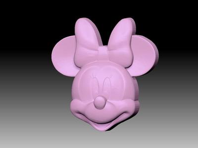 MINNIE MOUSE SHAMPOO AND MOLD FOR SOAP PUMP