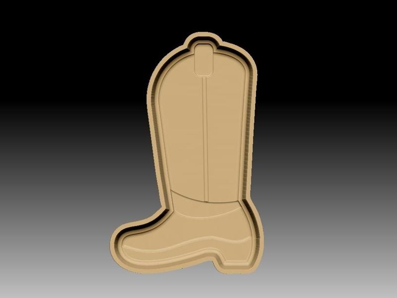 COWBOY BOOT BATH BOMB MOLD
