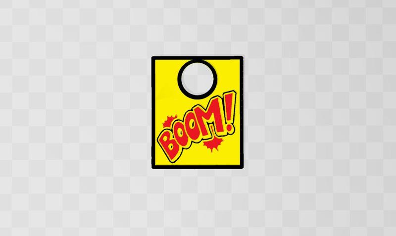 Deadpool pinball plunger cover plaque