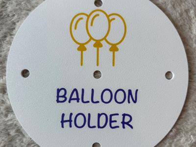 5 ballon holder/mount/hanger