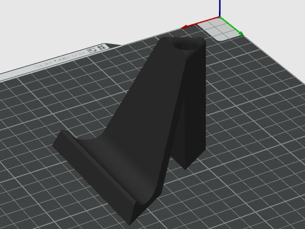 Tablet stand with penholder