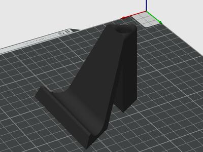 Tablet stand with penholder