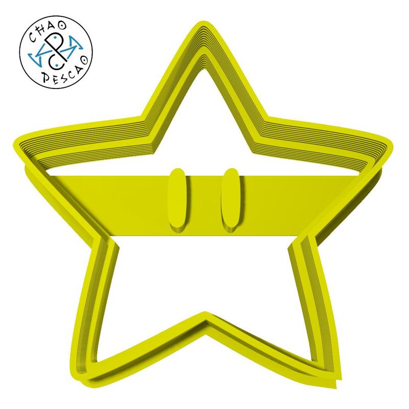 Mario Star - Mario Bros. - Cookie Cutter - Fondant
