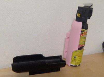 3D printed bear spray holster (zip tie mount)