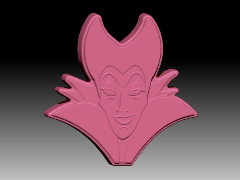 MALEFICENT SOLID SHAMPOO AND MOLD FOR SOAP PUMP