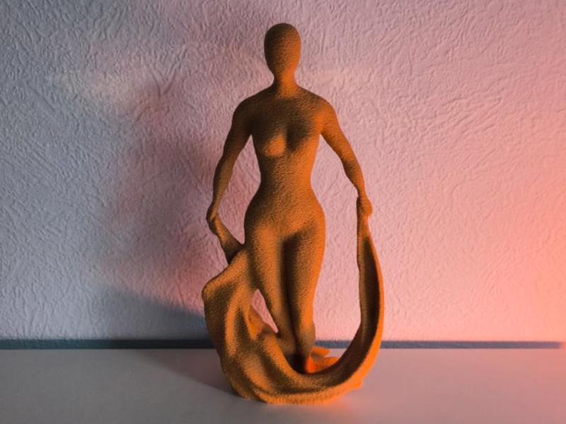 Elegance in Motion: Female Sculpture