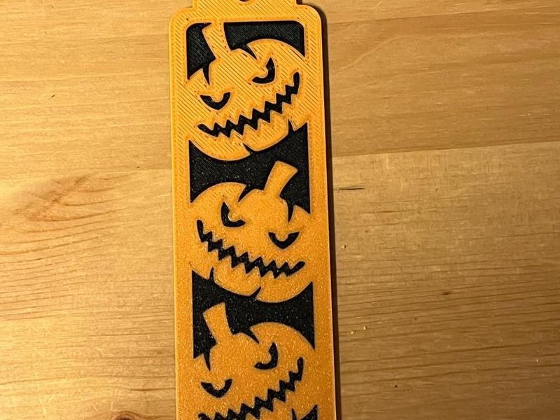 pumpkin bookmark