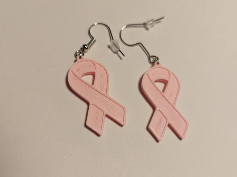 Breast Cancer Awareness Earrings