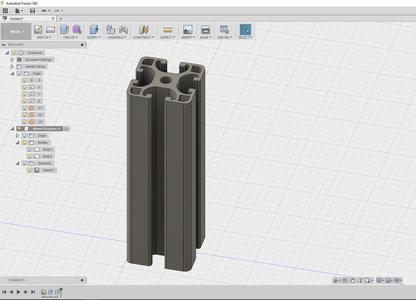40mm aluminum extrusion 