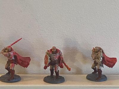 set of fighters/knights for dnd/rpg