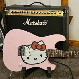 Hello Kitty Pick Guard Electric Guitar Scratch Plate