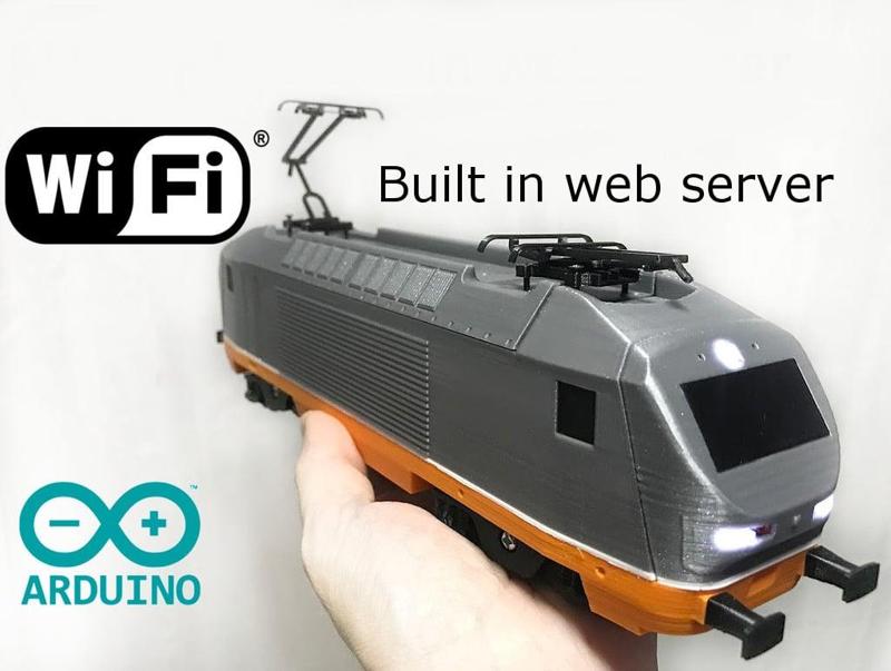 Hectorrail 141 Wifi locomotive for OS-Railway - fully 3D-printable railway system