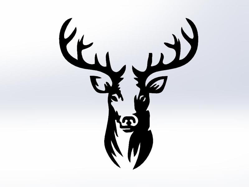 Deer Head Wall Art