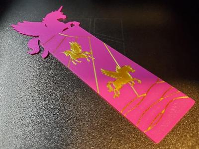 Winged Unicorn Bookmark