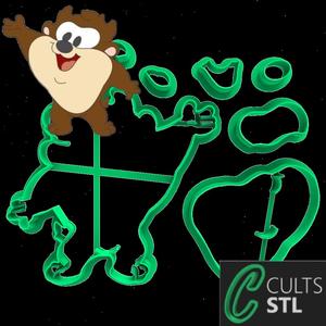 CORTADOR TAZ LOONEY TUNES - 7cm