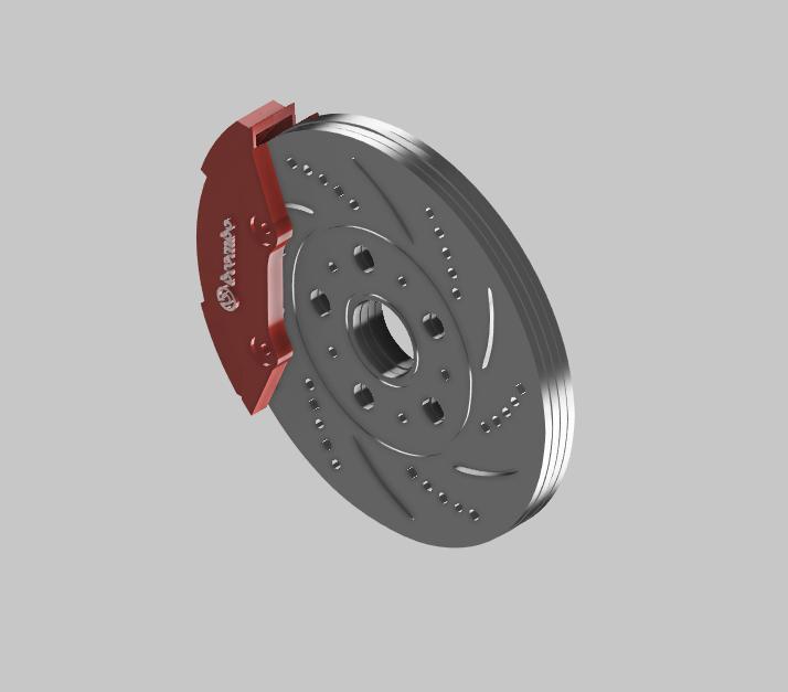 Brembo brake disc coasters