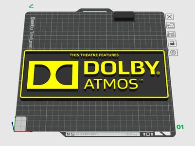 Cartel Dolby Atmos features