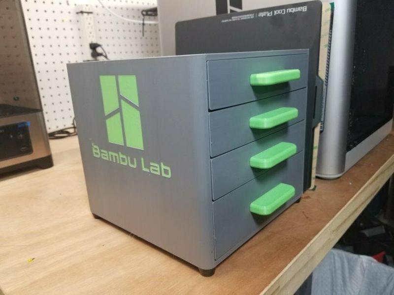 3D Printer Spare Parts Storage - Bambu Labs and Ender Themes