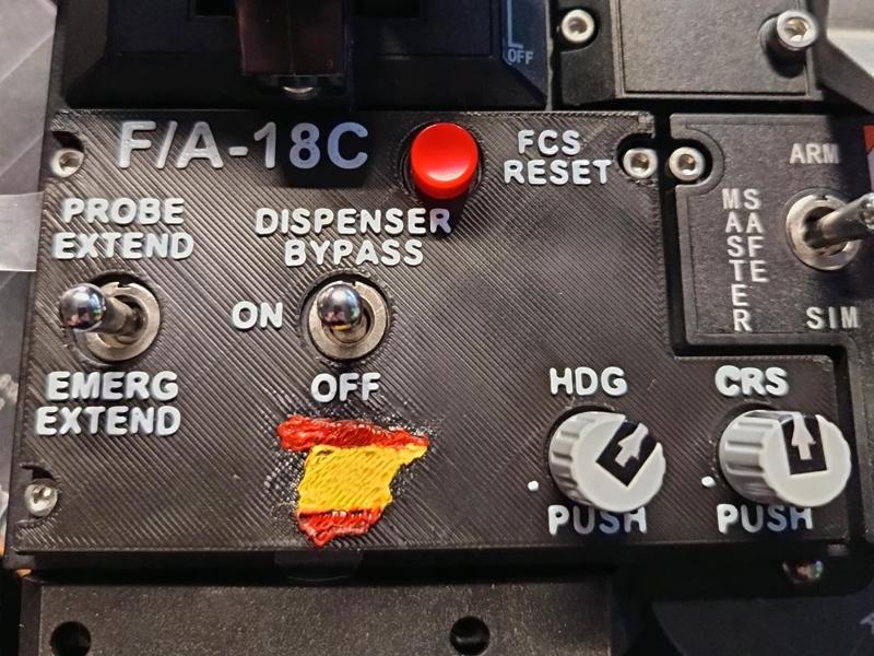 Winwing Orion 2 Custom plate