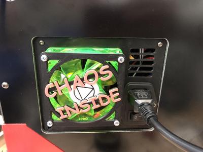 80mm Fan Grill Chaos 