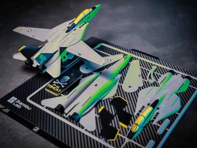 F-14 Tomcat - Multicolor 3D Printable Model