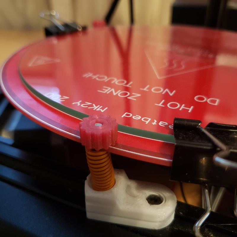 Kossel M3 Nut Thumbwheel for Bed