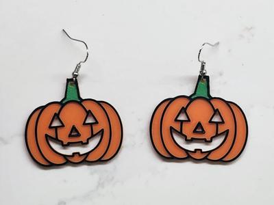Jack O Lantern Earrings