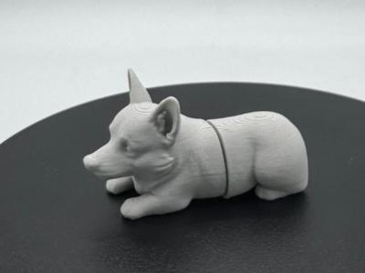 Wiggly Articulated Fidget Corgi Companion 