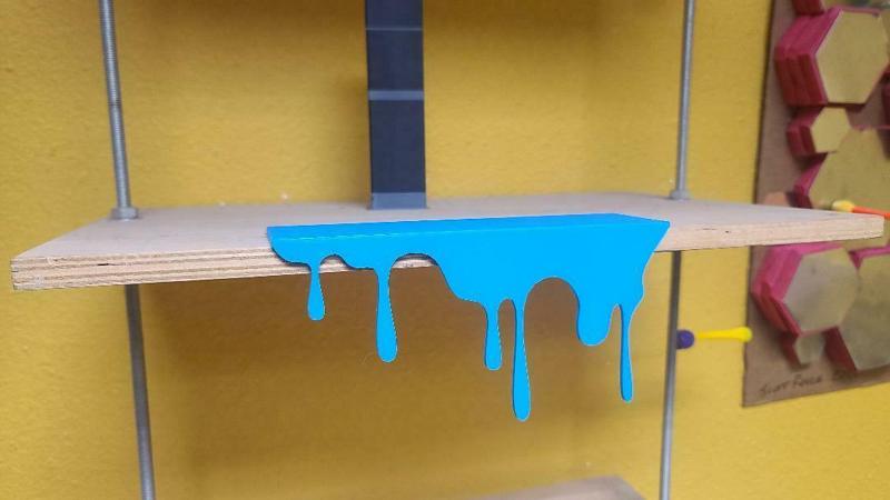 The Drip - Book Shelf Art