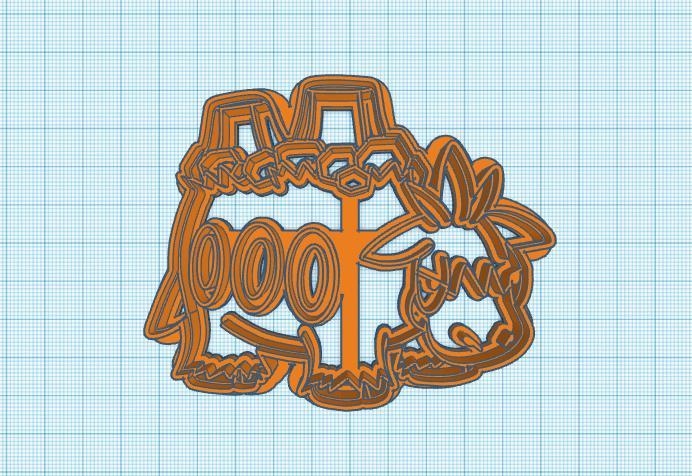 Pokemon: Camerupt Cookie Cutter