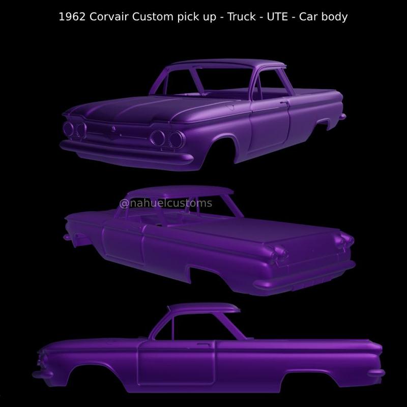 1961 Corvair Custom pick up - Truck - UTE - Car body