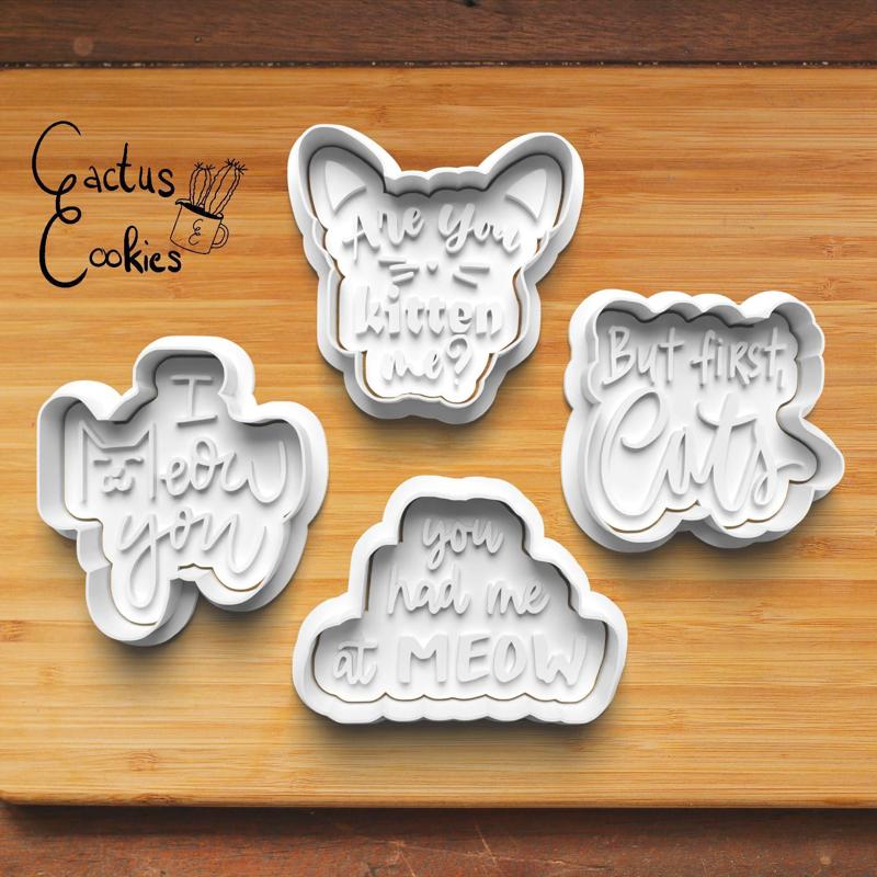 Cat Love Cookie Cutter set 0757