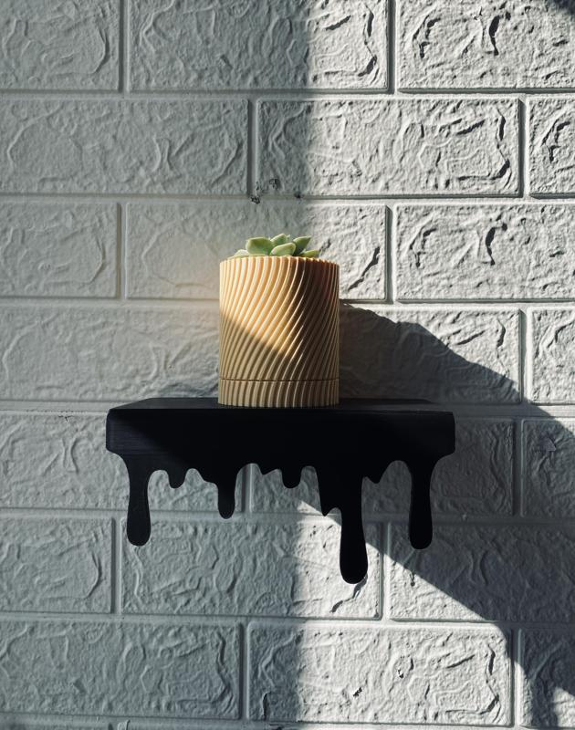 Dripping Melting Shelf
