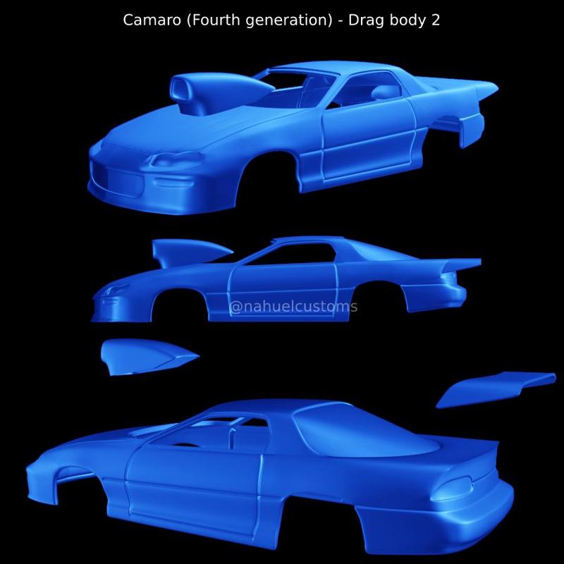 Camaro (Fourth generation) - Drag body 2