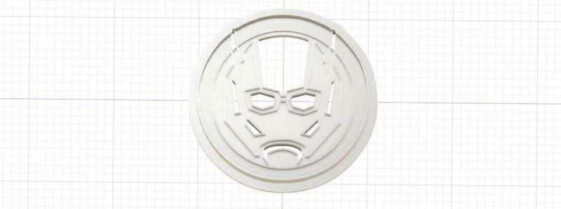 3D Model of Marvel Comics Ant Man Cookie Cutter