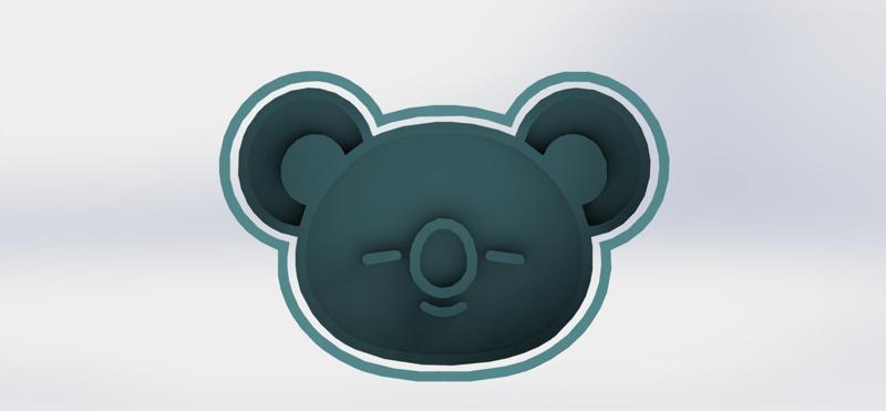 BT21 KOYA COOKIE AND DOUGH CUTTER (BTS RM)