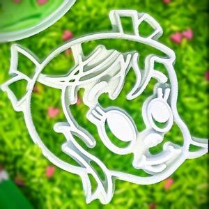CINDY LOU WHO -  GRINCH - COOKIE - PLAYDOUGH CUTTER