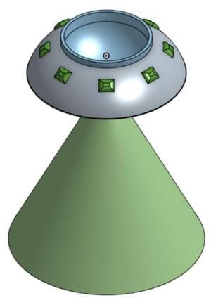 UFO Air Plant Holder