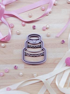 Wedding - Cake cookie cutter