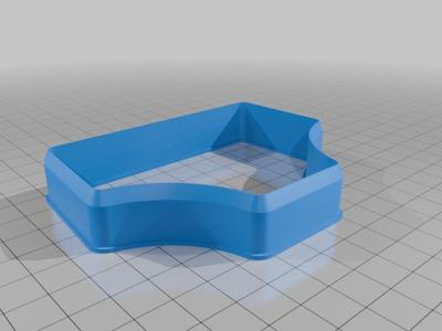 3.5 inch baby diaper cookie cutter
