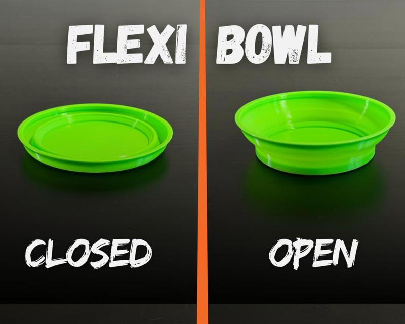 Collapsable Flexi Bowl: The Perfect Travel Companion