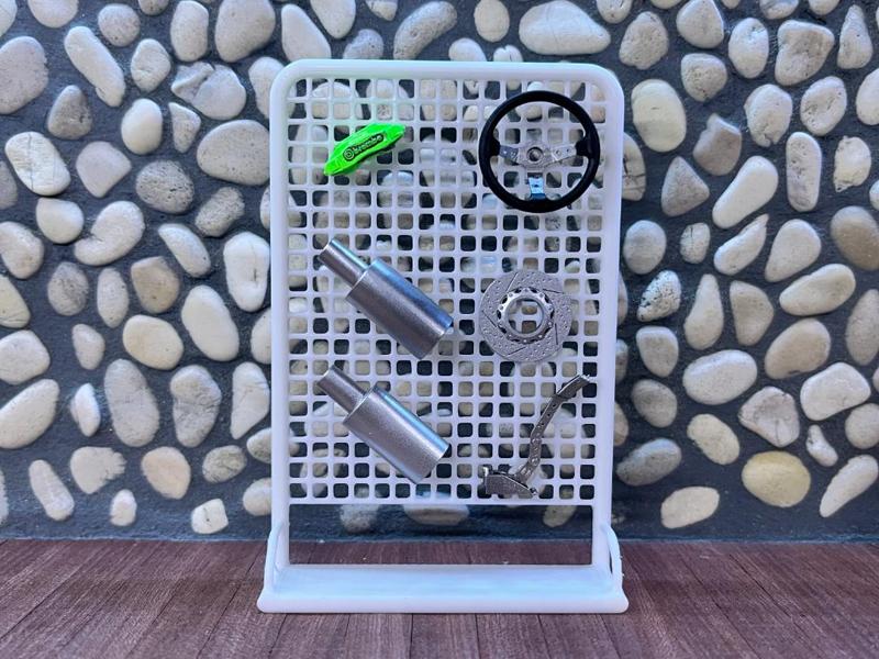 display for accessory diorama garage 1-10 & 1-18