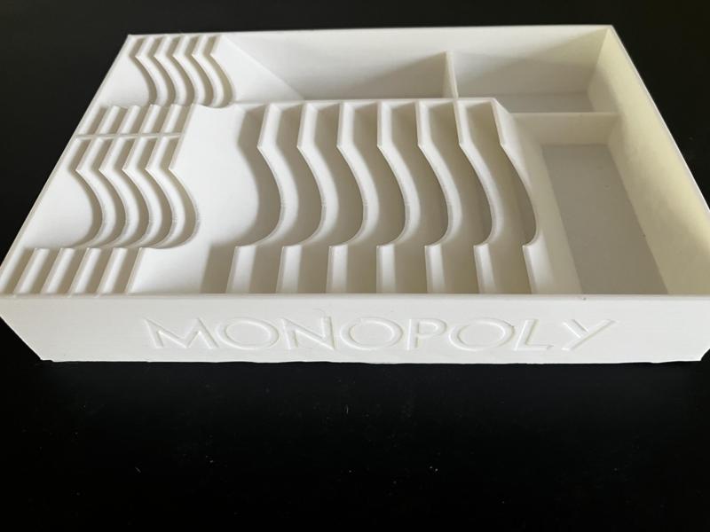 Monopoly Banker Tray