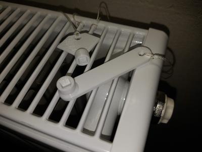 Radiator vent keys