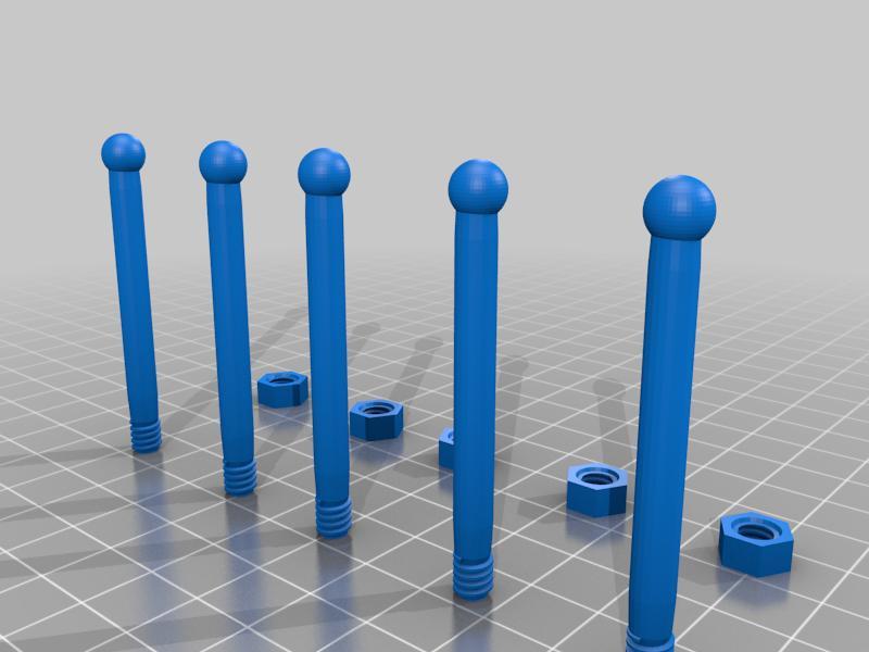 Player Pieces + Screws