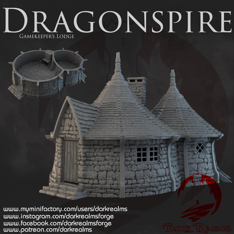 Dark Realms - Dragonspire Wizarding School - Gamekeeper's Lodge