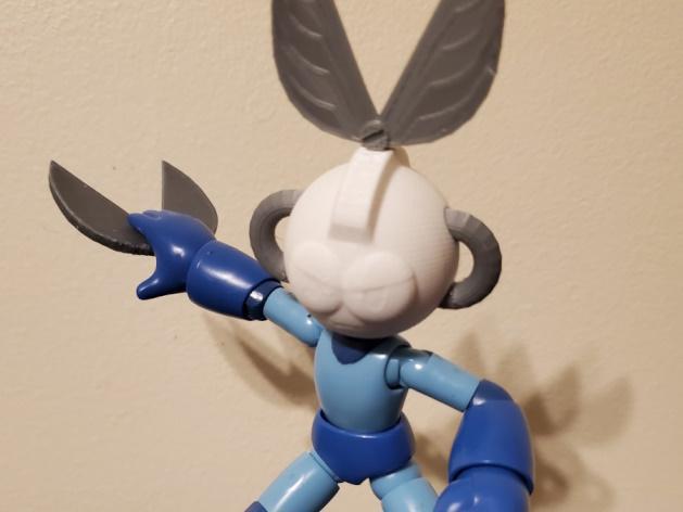 Cut Man Mod Parts for Kotobukiya Rockman (Mega Man) (Original Version)