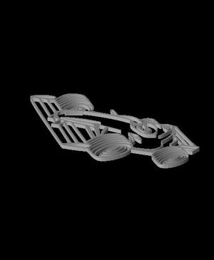 f1 car wall art.stl