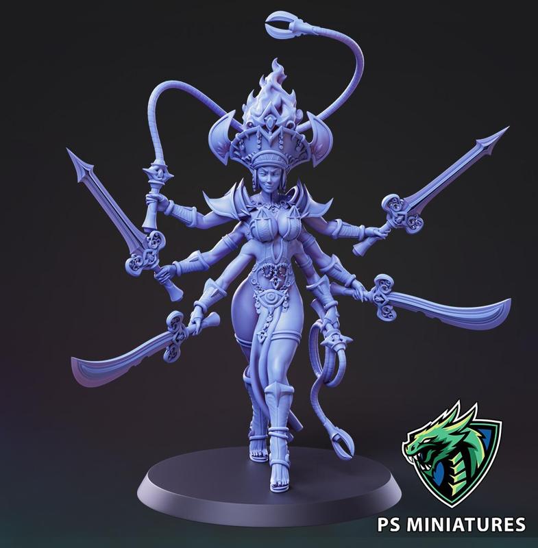 Dark Legion Pain Demon Pose 1 + Pinups