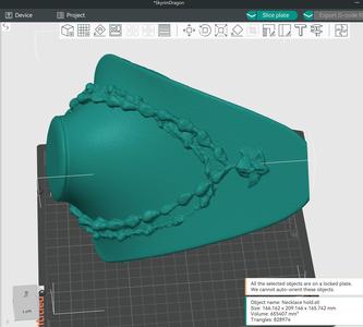 necklace holder my gf wanted to scan